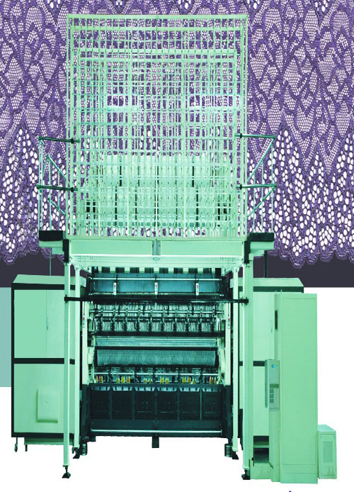 XGHF43/1/26多梳櫛帶壓紗板高速提花經編機