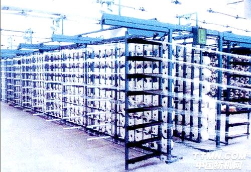 回轉V型式筒子架